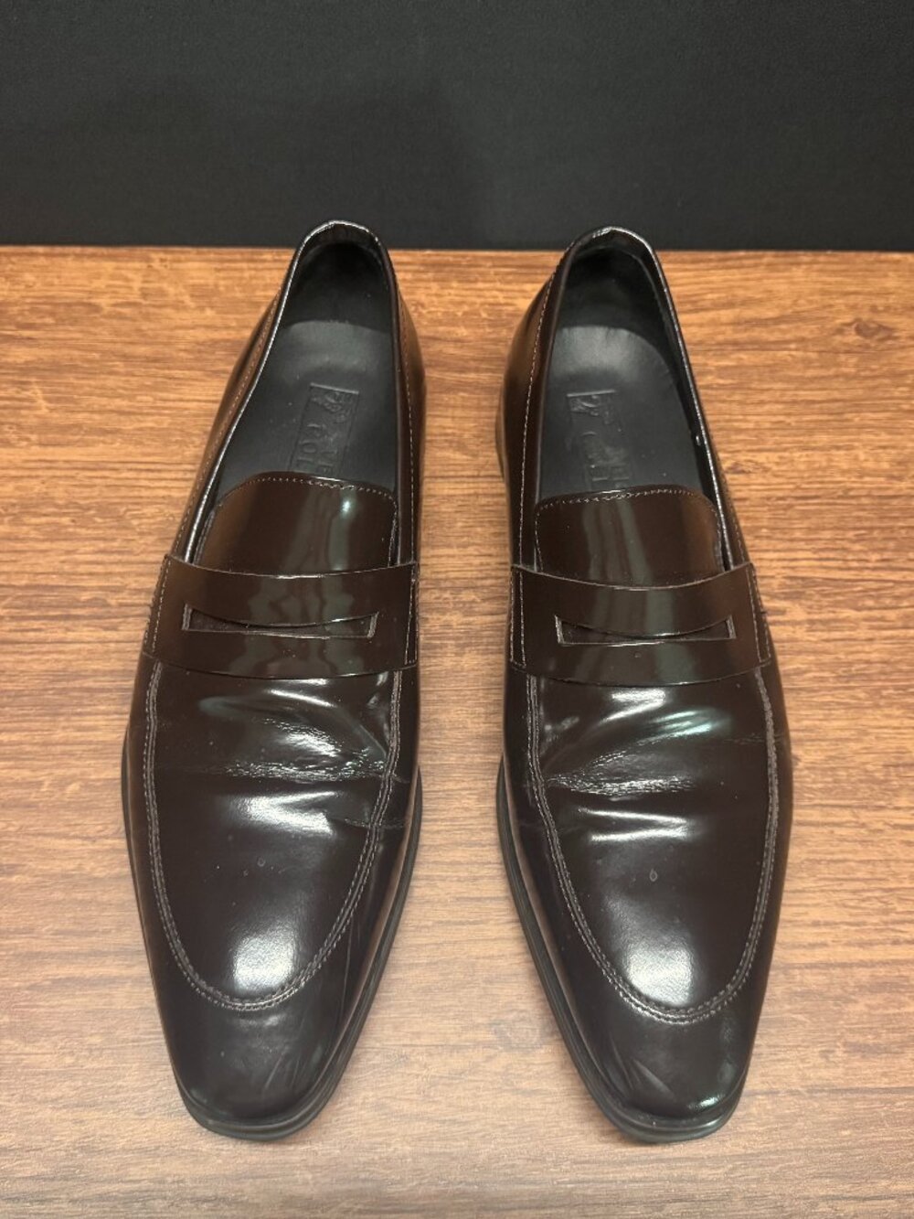 Men's Classic Penny Loafers in Dark Brown